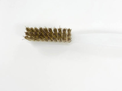 Plastic Handle Brass Wire Brush