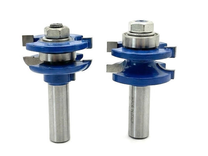 Matched Rail And Stile Bit (Round Over Set)