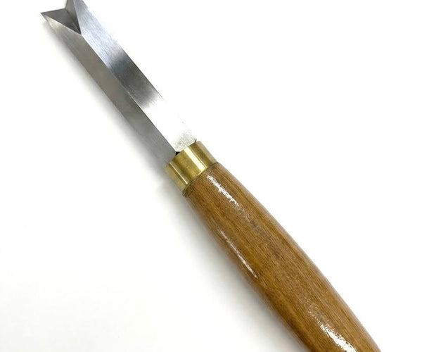 Corner Chisel with Wooden Handle