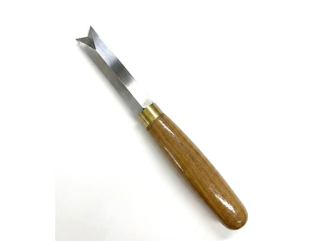 Corner Chisel with Wooden Handle