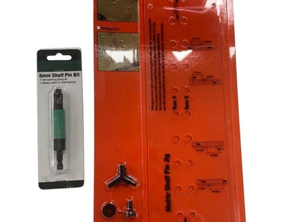 Shelf Pin Template & Drill