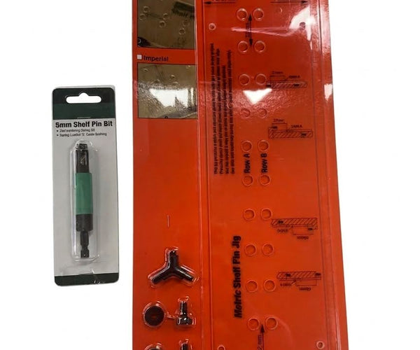 Shelf Pin Template & Drill