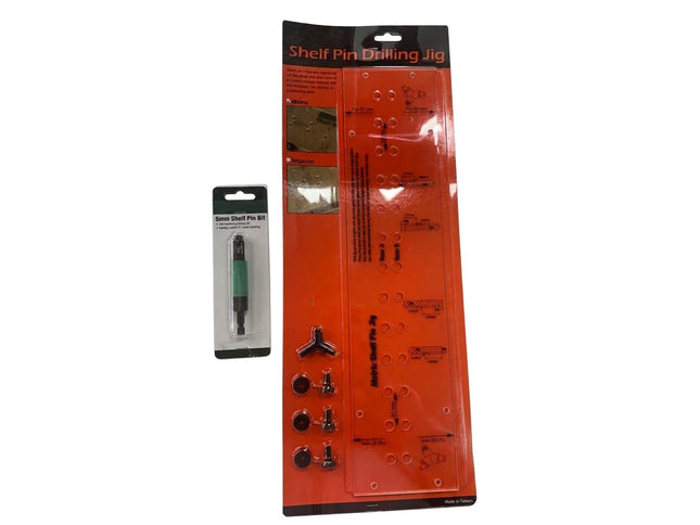 Shelf Pin Template & Drill