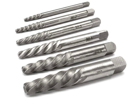 6pc Screw Extractor Set