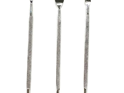 Double Ended Stainless Steel Spatula 3 piece