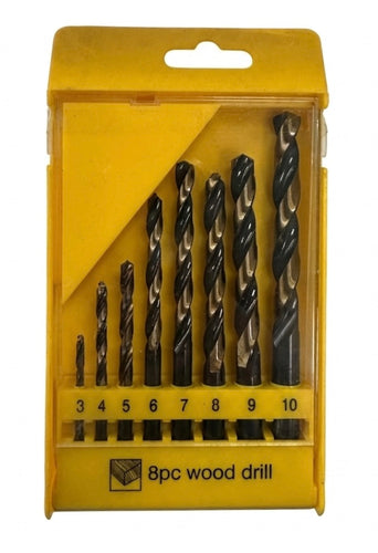 8 Piece Wood Drill