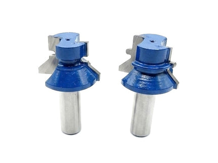 2pc V-Notch Tongue Groove Bit