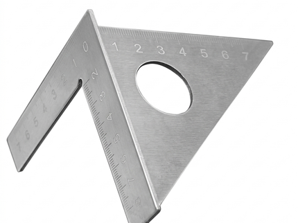 Stainless Steel Triangle Square Ruler