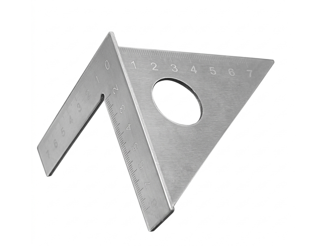 Stainless Steel Triangle Square Ruler