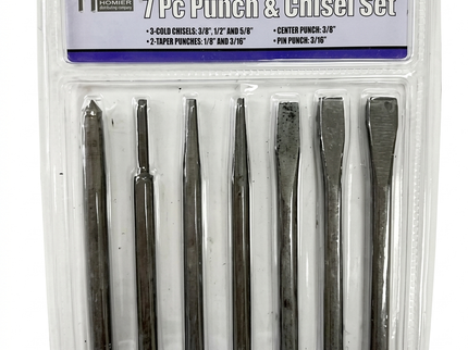 7 Piece Punch & Chisel Set