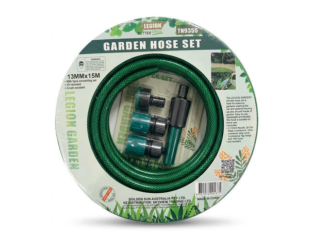 15m Garden Hose Set