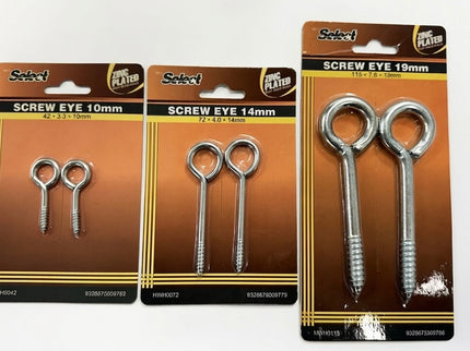 Screw Eye Zinc Plated