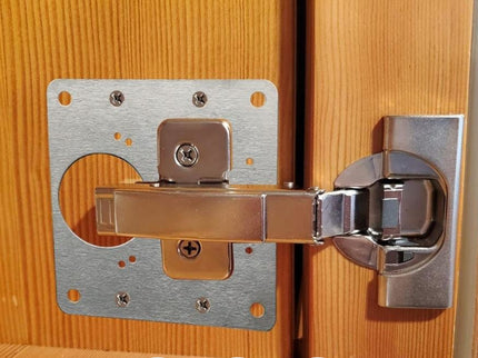 Stainless Steel Cabinet Hinge Repair Kit