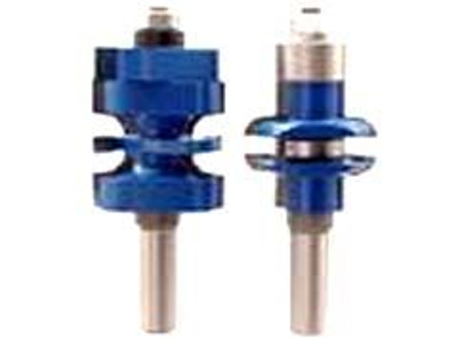 Matched Rail And Stile Bit For Entry Door (Roundover)