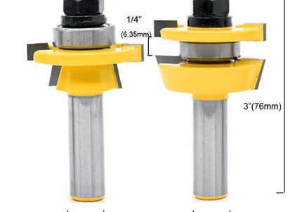 Matched Rail & Stile Bit (Shaker Set)