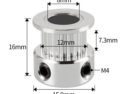 GT2 - 20-Tooth Timing Pulley
