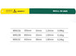 350mm (380mm) x 25mm x 1.5mm 10 Teeth Per Inch