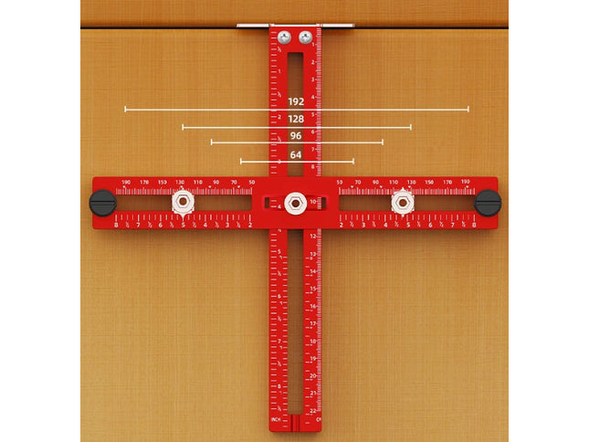 Adjustble Cabinet Hardware Jig (Alloy)