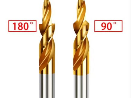 90° / 180° HSS Counterbore Twist Step Drill Bit