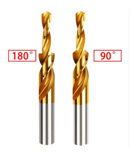 90° / 180° HSS Counterbore Twist Step Drill Bit