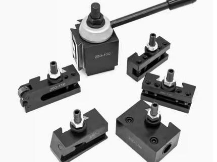 6pc/set Quick Change Tool Post Kit 250-0006P (12mm)