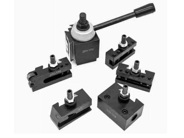 6pc/set Quick Change Tool Post Kit