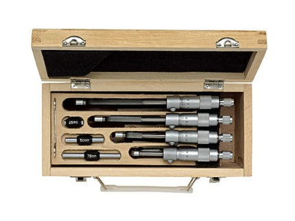 4pc/set (0~100mm) Outside Micrometer Set