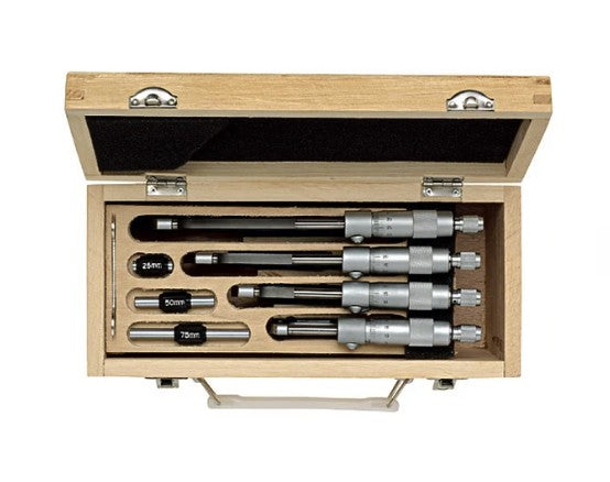 4pc/set (0~100mm) Outside Micrometer Set