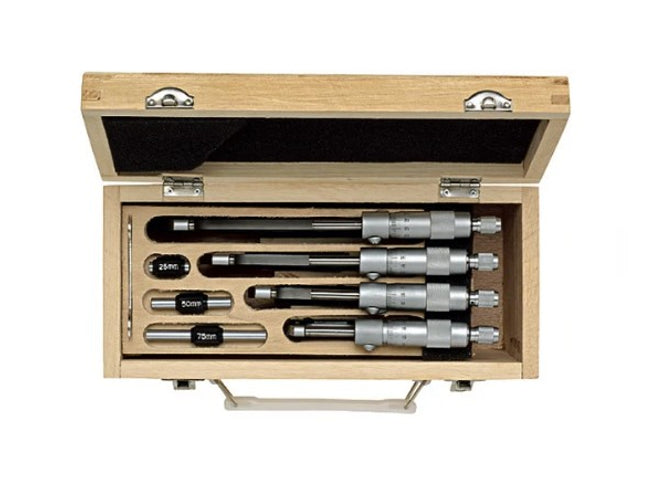4pc/set (0~100mm) Outside Micrometer Set