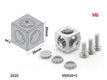 3D Cube Connector for 2020