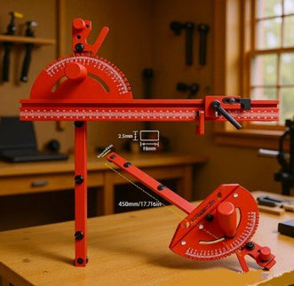 Precision Mitre Gauge with 400mm Fence & Flip Stop