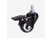 50mm Wheel M8 Thread Spindle Swivel with Brake