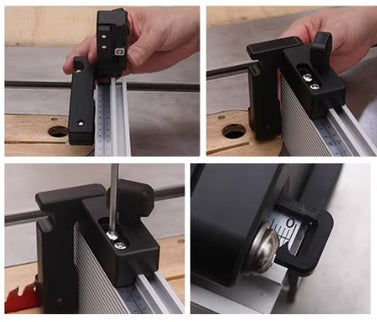 Mitre T-Fence for Table Saw / Router Table (Height 75mm)