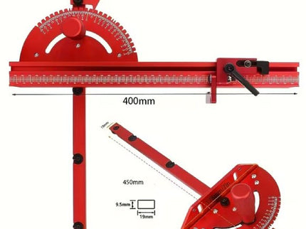 Precision Mitre Gauge with 400mm Fence & Flip Stop