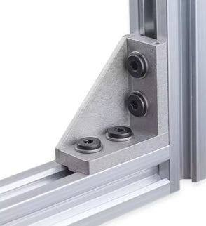 Aluminum Right Angle Corner Deep Bracket