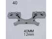 40 x 40 / 120 x 38mm