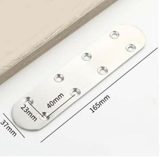 Stainless Steel Connector Plate (Right Angle / Straight) 2.5mm Thick