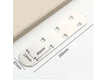 37mm x 165mm Straight Plate (8-Hole) Round Head