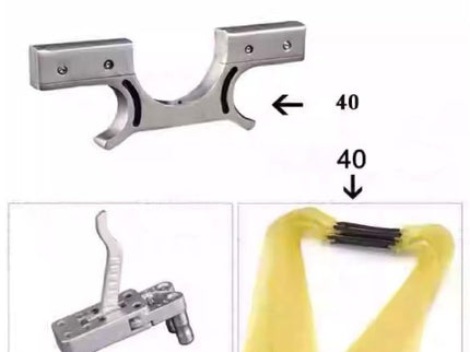DIY Stainless Steel Slingshot Head / Trigger / Handle