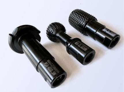3pc/set Wood Carving Burr for Angle Grinder - (M14 thread)