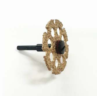 Tungsten Disc with 3mm Shank Arbor