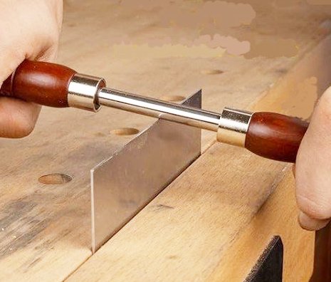 Dual Handle Scraper Burnisher