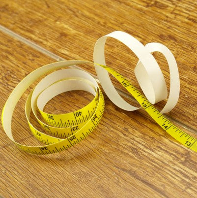 Stick On Tape Rule (Yellow)