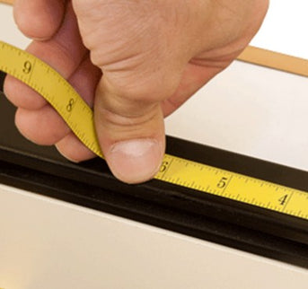 Stick On Tape Rule (Yellow)