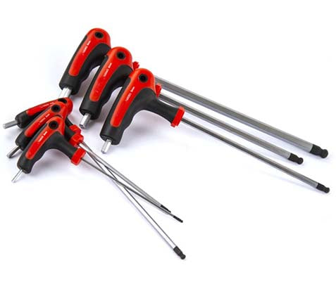 6pc/set T-Handle Hex Key