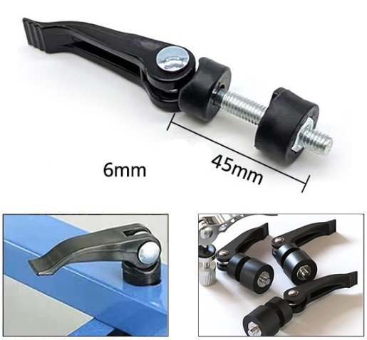 Cam Action Hold Down Clamp - M6 Thread