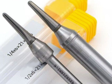 Taper Straight Groove Bit ( Ball-End ) 2-Flut