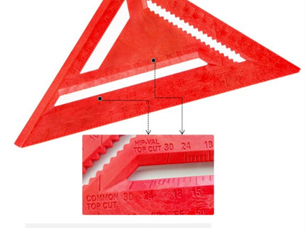DURATEC Plastic Rafter Square (Metric)