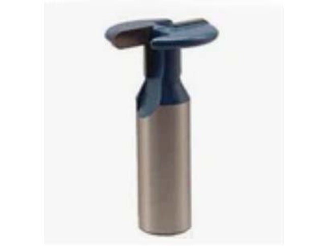 T-Slot with Radius Cutter Bit For Demountable Hinges