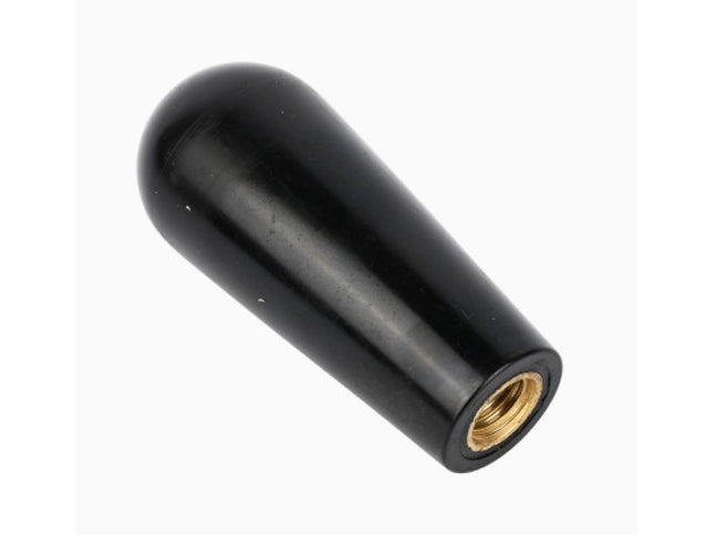 Bakelite Ball End Tapered Handle (Brass Female Thread)